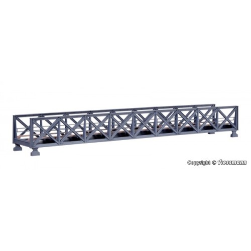 39702 KIBRI - Ponte ferroviario con travata bassa in acciaio