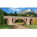 39720 KIBRI - Ponte ferroviario in mattoni con archi romani
