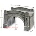 58650 NOCH - Ponte ferroviario con arcata in pietra stile romano