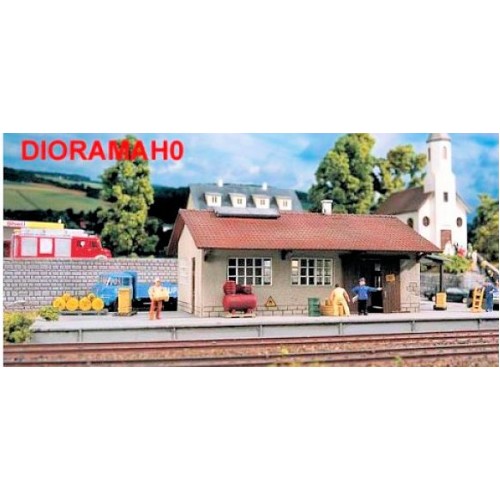 61824 PIKO - Magazzino depostito ferroviario
