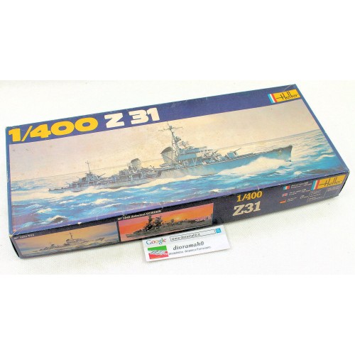 1048 HELLER - Caccia torpediniere Z31 1/400