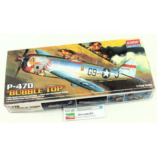 12491 ACADEMY HOBBY - P-47D "BUBBLE TOP" 1/72