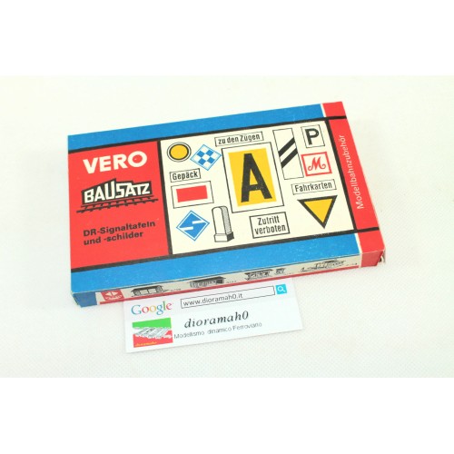 6 02 VERO - Segnaletica ferroviaria 1/87