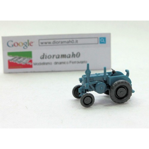 12880 WIKING - Trattore blu 1/87