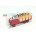 55261 BREKINA - Carrello a tre assi per trasporto legname 1/87