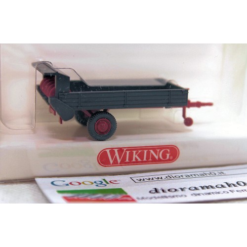 887 01 20 WIKING - Spandi letame carello 1/87