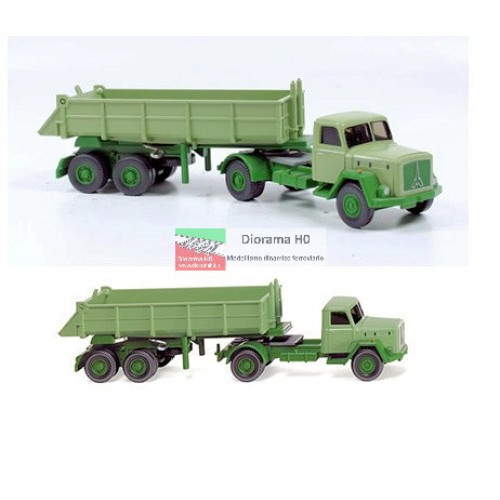 0677 03 WIKING - Autoarticolato da cantiere Magirus Saturn 1:87 0677 03 WIKING - Autoarticolato da cantiere Magirus Saturn 1:87