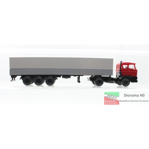 24555 WIKING - Autoarticolato telonato DAF Turbo 1:87