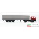 24555 WIKING - Autoarticolato telonato DAF Turbo 1:87