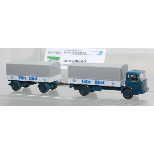 424 WIKING - MAN Autosnodato telonato 1/87