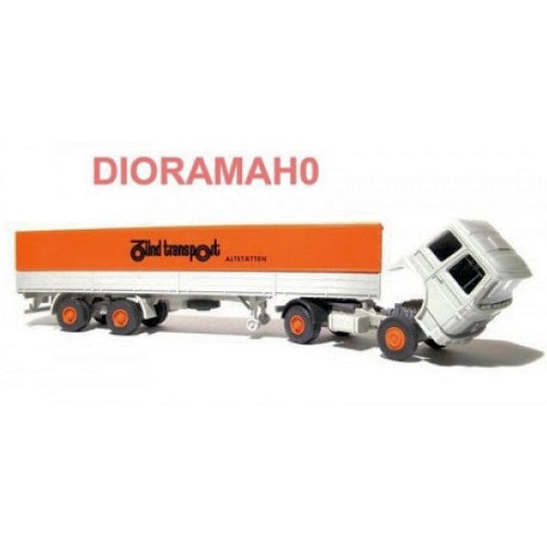 517 WIKING - Autoarticolato Man motrice a due assi - casso nato con telone