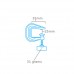PCL3025 MODELCRAFT - Morsetto plastica G-Clamps 25mm PCL3025 MODELCRAFT - Morsetto plastica G-Clamps 25mm