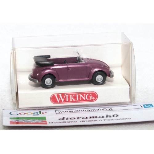 033 01 WIKING - VW Cabriolet Maggiolino 1/87